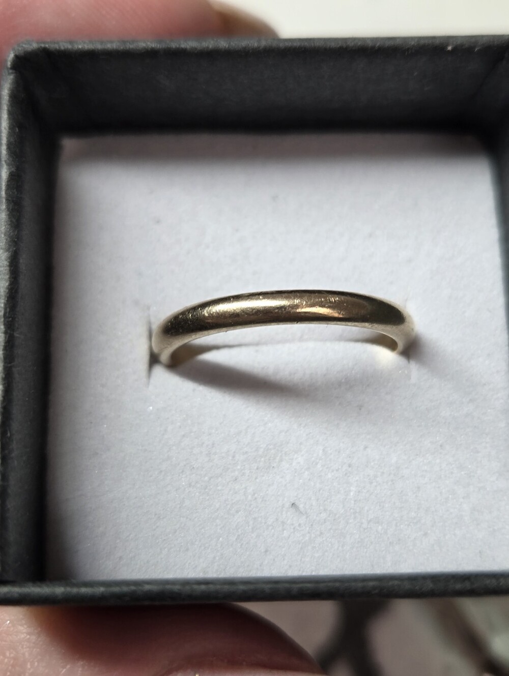 14k Yellow Gold Band Ring